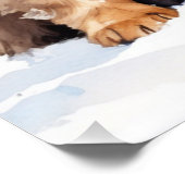 Poster Petit chiot (Coin)