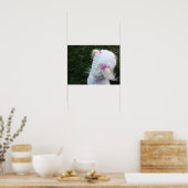 Poster Petit chiot avec rubans (Cuisine)