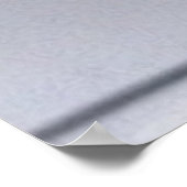 Poster Petit chiot mignon chien brun foncé et blanc poste (Coin)