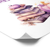 Poster Petit citrouille Halloween Sucres et friandises (Coin)