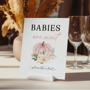 Poster Petit Citrouille Tournant Un Bébé Sont Doux