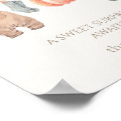 Poster Petit Citrouille Vêtements d'Automne Garçon Déchet (Coin)