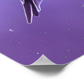 Poster Petit colibri bleu (Coin)