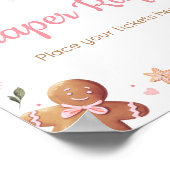 Poster Petit Cookie Cookie Colibri Raffle de Noël rose (Coin)