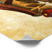 Poster petit cow-boy vintage mignon (Coin)