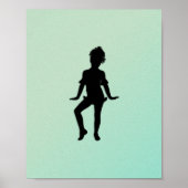 Poster Petit Danseur Vert (Devant)