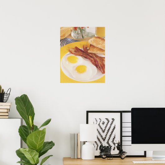 Poster Petit déjeuner 2 (Bureau à domicile)