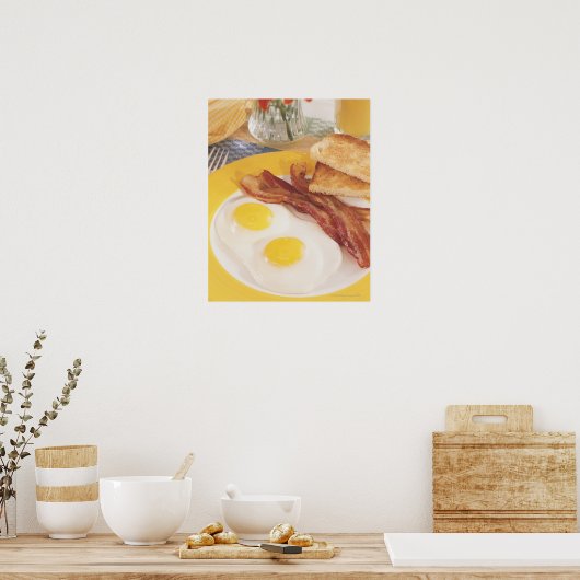 Poster Petit déjeuner 2 (Cuisine)