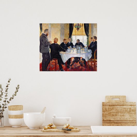 Poster Petit déjeuner au Blankenberghe (Cuisine)