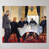 Poster Petit déjeuner au Blankenberghe (Devant)