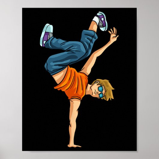 Poster Petit Déjeuner Chemise Pause Hip Hip Hip Dan (Devant)