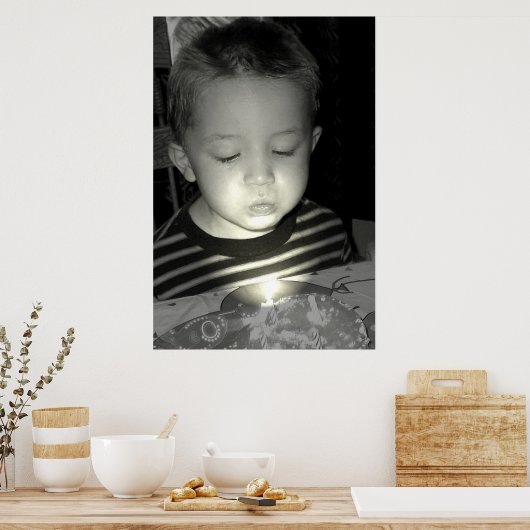 Poster Petit-déjeuner d'anniversaire (Cuisine)