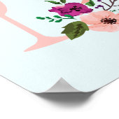 Poster Petit déjeuner de fleurs et de mimosas et shower d (Coin)