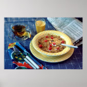 Poster Petit déjeuner matinal (Devant)