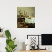 Poster Petit déjeuner Still Life, 1638 (Bureau à domicile)