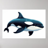 Petit Doodle Cute Orca