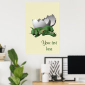 Poster Petit Dragon (Bureau à domicile)