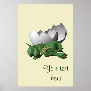 Poster Petit Dragon