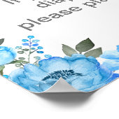 Poster Petit Eléphant Déchet Baby shower de jeu enseigne (Coin)