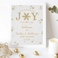Petit Ensemble De Joie Baby shower De Noël Bienven