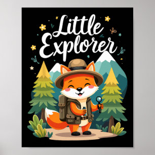Poster Petit Explorateur