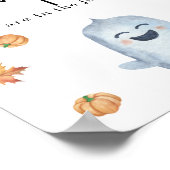 Poster Petit fantôme - Combien de citrouilles (Coin)