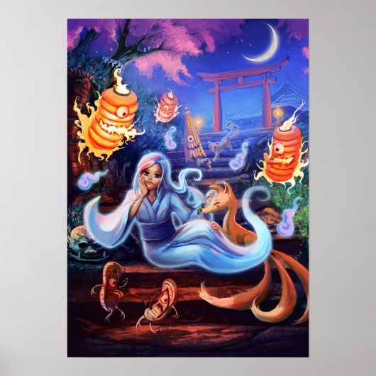 Poster Petit fantôme ennuyeux (Devant)