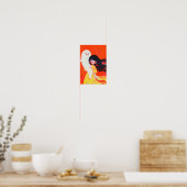 Poster Petit Fantôme Joyeux (Cuisine)
