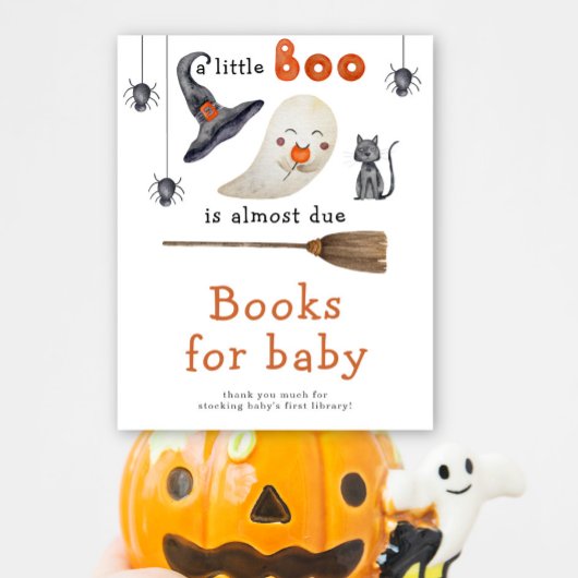 Poster Petit fantôme - Livres pour bébé