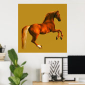 Poster Petit-fils de Godolphin Arabian, Whistlejacket (Bureau à domicile)