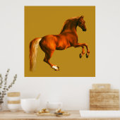 Poster Petit-fils de Godolphin Arabian, Whistlejacket (Cuisine)
