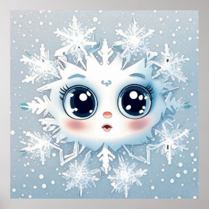 Poster Petit flocon de neige 2