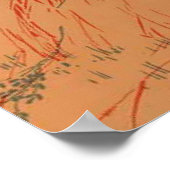 Poster Petit garçon bleu comptine traditionnelle de nurse (Coin)