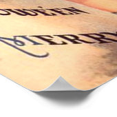 Poster Petit Garçon Citrouille - Que Votre Halloween Soit (Coin)