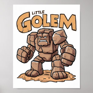 Poster Petit Golem Ck À L'école Enfant Golem