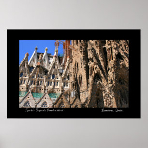 Poster Petit groupe de Sagrada Familia