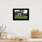 Poster petit hangar rouge (Cuisine)