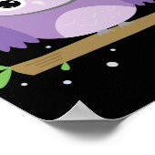 Poster Petit hibou la nuit (Coin)