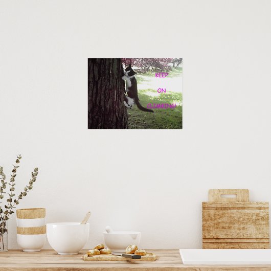 Poster Petit Kitten Big Tree (Cuisine)