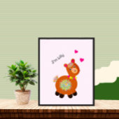 Poster Petit Lama