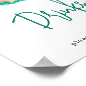 Poster Petit Lapin - Boissons (Coin)