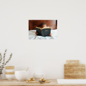 Poster Petit lecteur de la Sainte Bible (Cuisine)