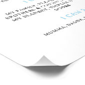 Poster Petit M. Onederful Premier Anniversaire Jalon (Coin)