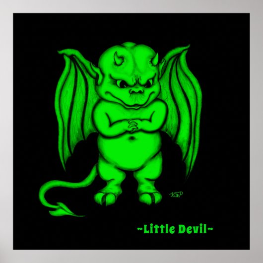 Poster Petit méchant diable (Devant)