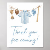 Poster Petit Merci de baseball Slugger pour venir (Devant)