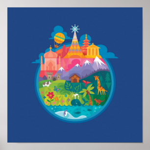 Poster Petit monde