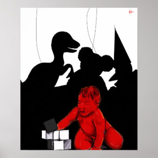 Poster "Petit Monstre"