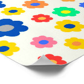 Poster Petit Motif indépendant coloré Y2K (Coin)