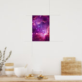 Poster Petit Nuage de Magellan teinté de pourpre (Cuisine)