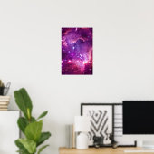 Poster Petit Nuage de Magellan teinté de pourpre (Bureau à domicile)